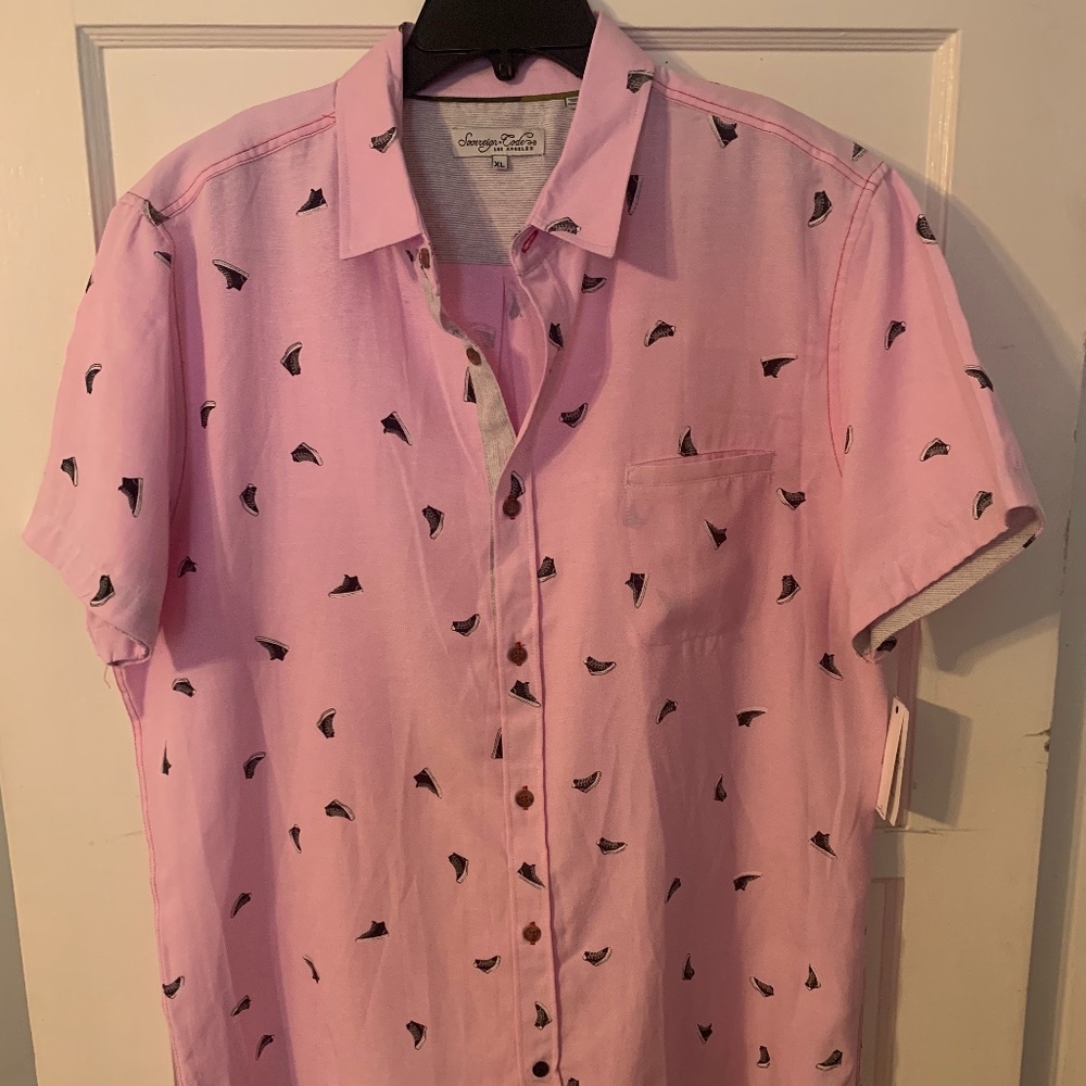 NWT Sovereign Code| Pismo Short Sleeve Print